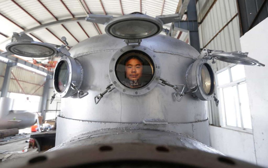 Aparatos increíbles chinos #2: submarino casero