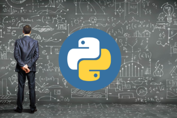 Razones para apender Python para ciencia de datos: en la imagen se muestra un científico