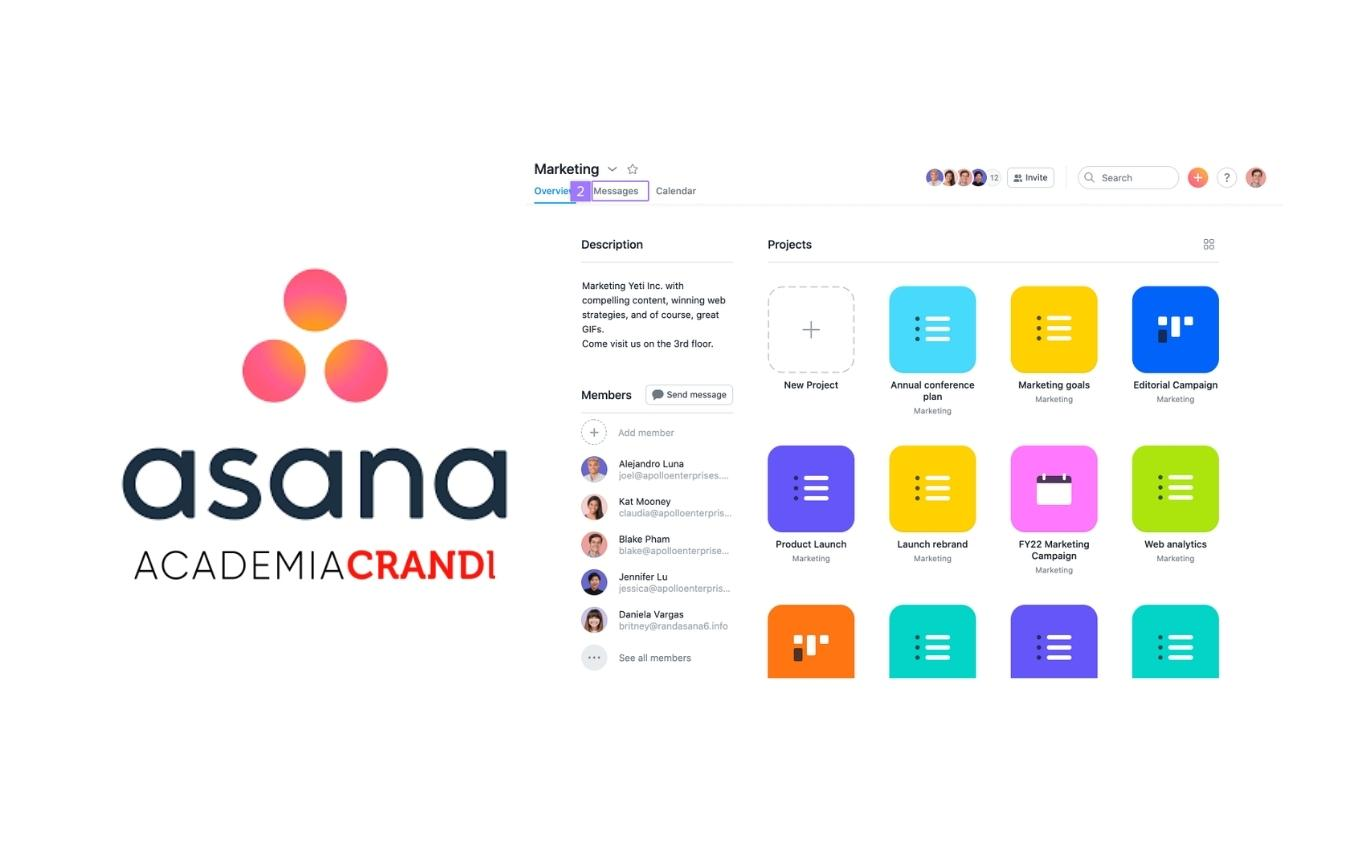 Asana, app para la gestión de tareas que ayuda a la productividad personal