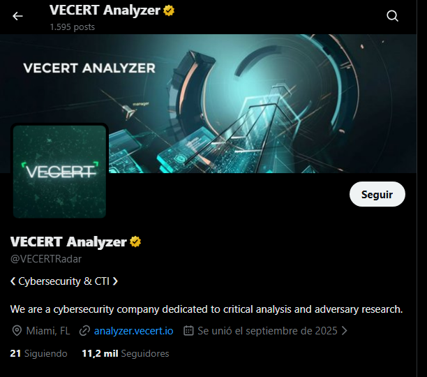 plataformas de Venezuela hackeadas: vercert analyzer