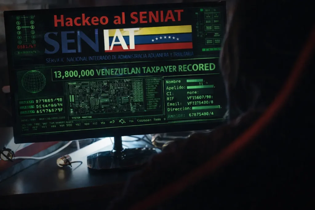 Datos sobre el hackeo del SENIAT que expuso los datos de 13,8 millones de contribuyentes