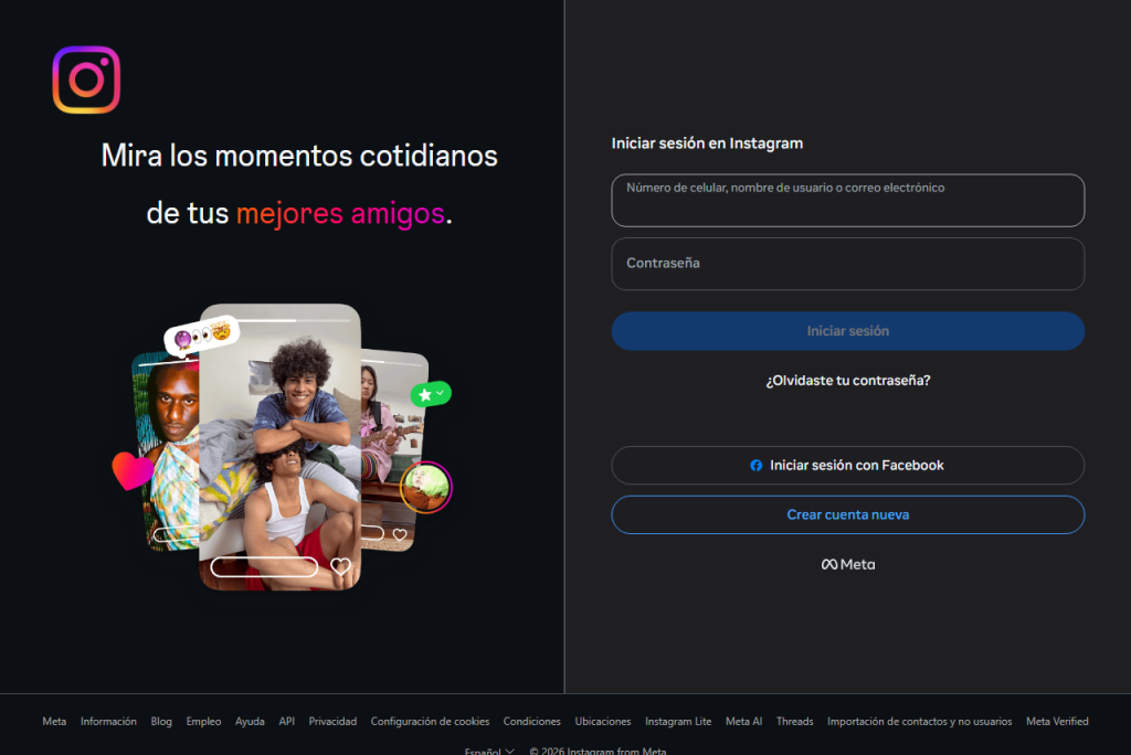 Ejemplo de aplicaciones nativas: Instagram