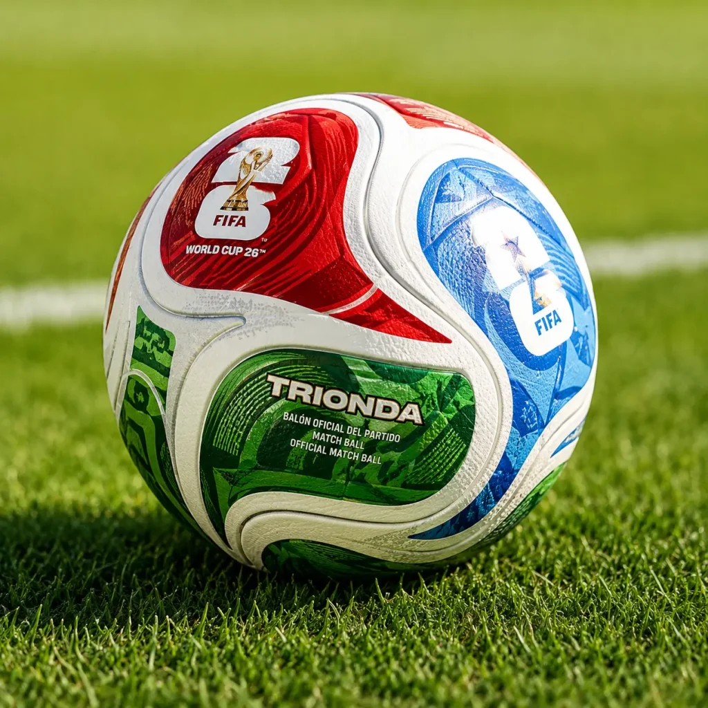 Tecnología del balón Trionda: balón oficial del Mundial de Fútbol 2026