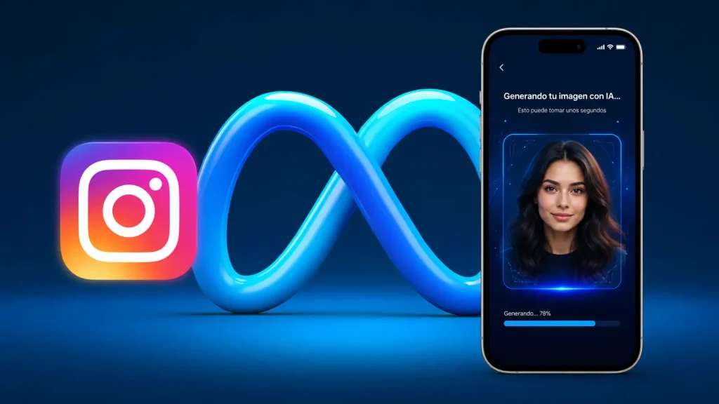 Instagram permitirá crear imagen con Ia usando tus imágenes de perfil de Instagram