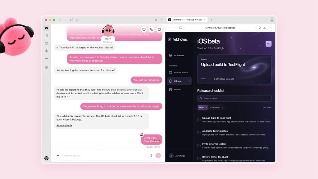 Interfaz de comunicación con Dots